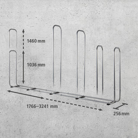 Modular XXL Stacking Aid for Firewood (fr)