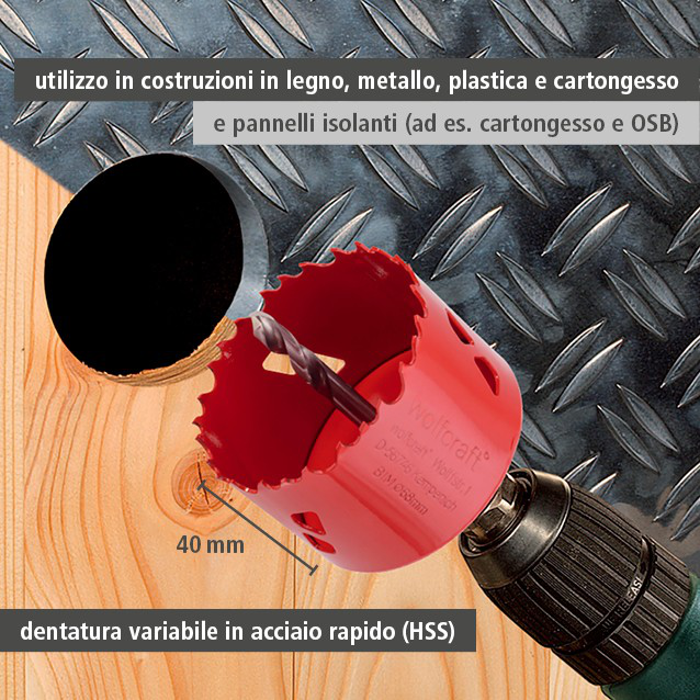 Bi-Metal Hole Saw (it)