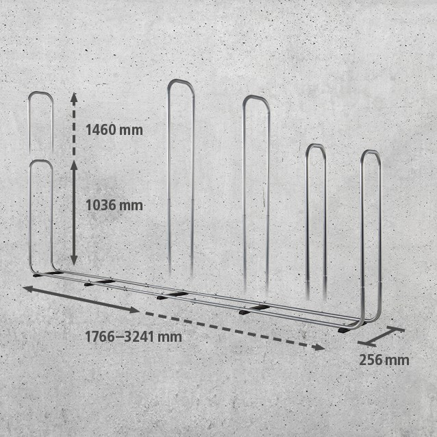 Modular XXL Stacking Aid for Firewood (it)