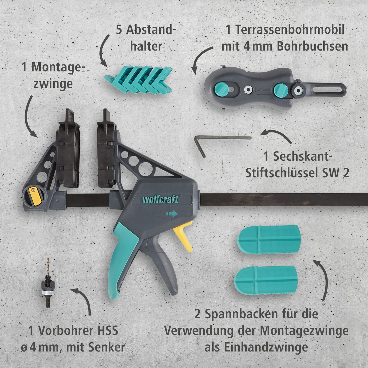 Deck Building Set, 11 pcs. (de)