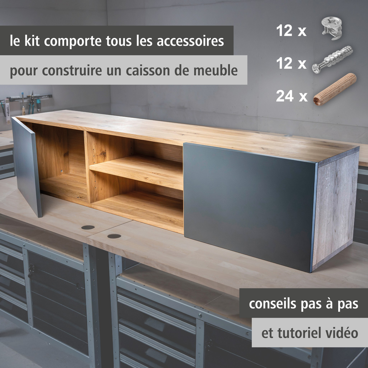 Furniture Cam Lock Kit (fr)