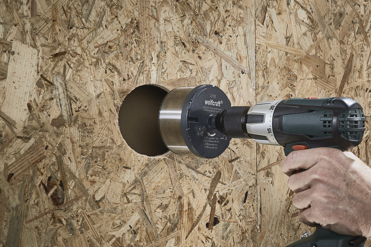 Professional Multi-Blade Hole Saw, Ø 60–74 mm
