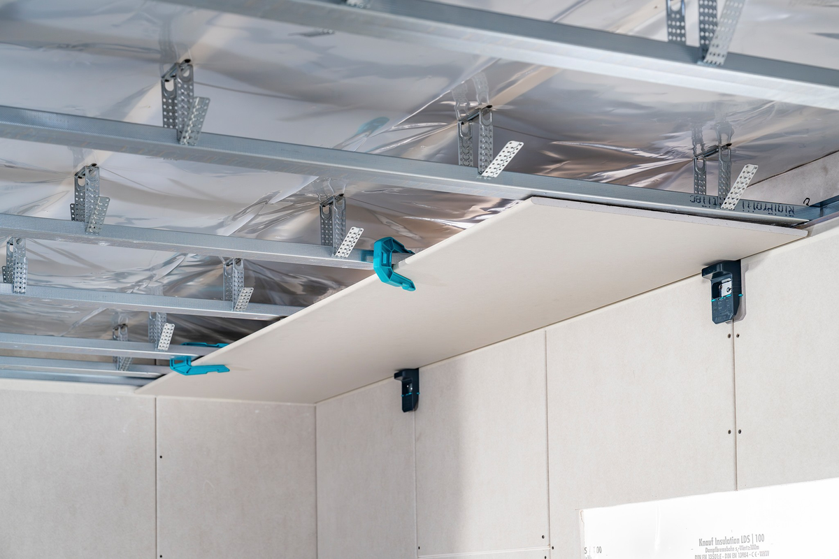 Drywall Installation Set for Ceiling Panels