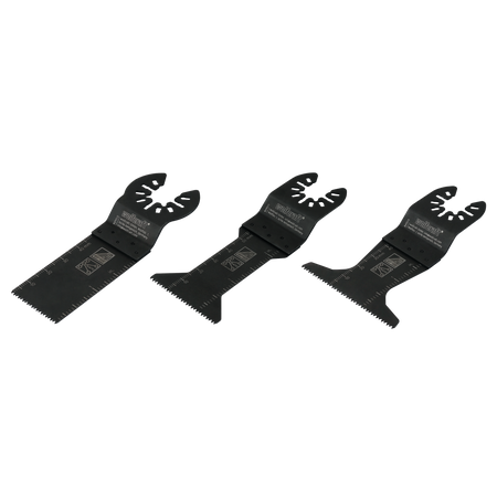 Vibration Saw Set for Drywall Installation Standard” 3 Pcs., universal receptacle
