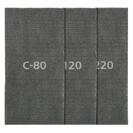 Easy-Fix Sanding Pad Set for Plasterboard, 93 x 190 mm, 5 Pcs.