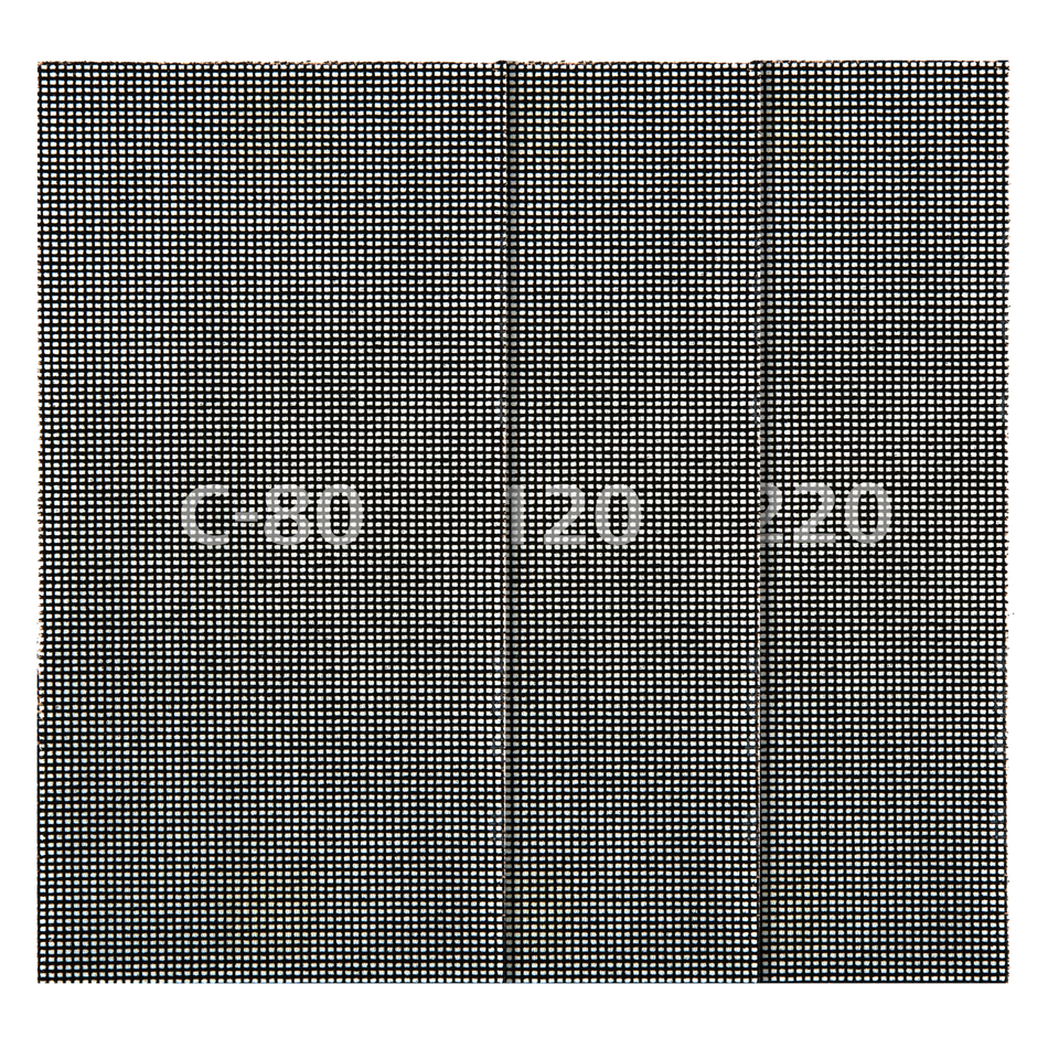 Easy-Fix Sanding Pad Set for Plasterboard, 93 x 190 mm, 5 Pcs.