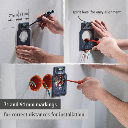 “Installing Hollow Wall Boxes” Project Set, Ø 68 mm (en)