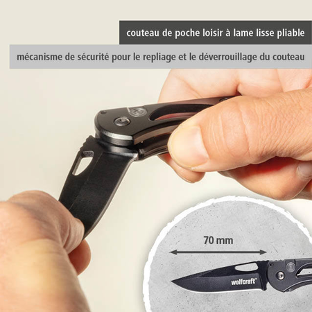 Leisure Knife with Folding Blade (fr)
