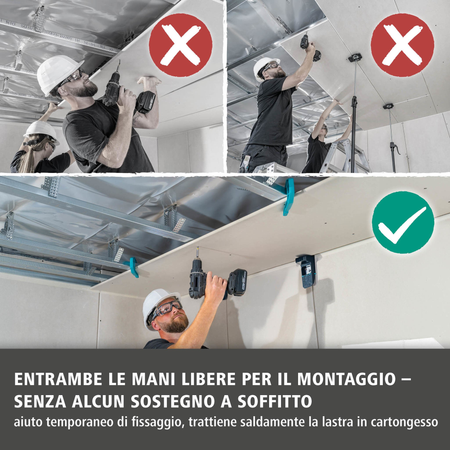 Drywall Installation Set for Ceiling Panels (it)