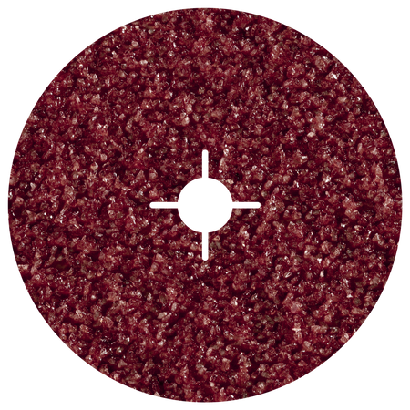 5 Fibre Sanding Discs for metal, Ø 125 mm, grain 40