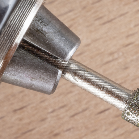 Diamond Mounted Point Set, Cylindrical and Tapered to Point, 2 Pcs.