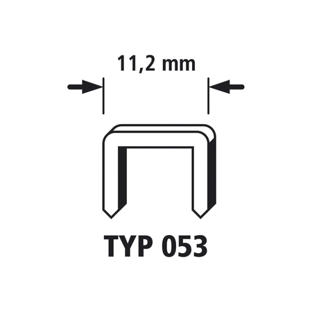 tacocraft P 10 Hand Stapler, with Plastic Body