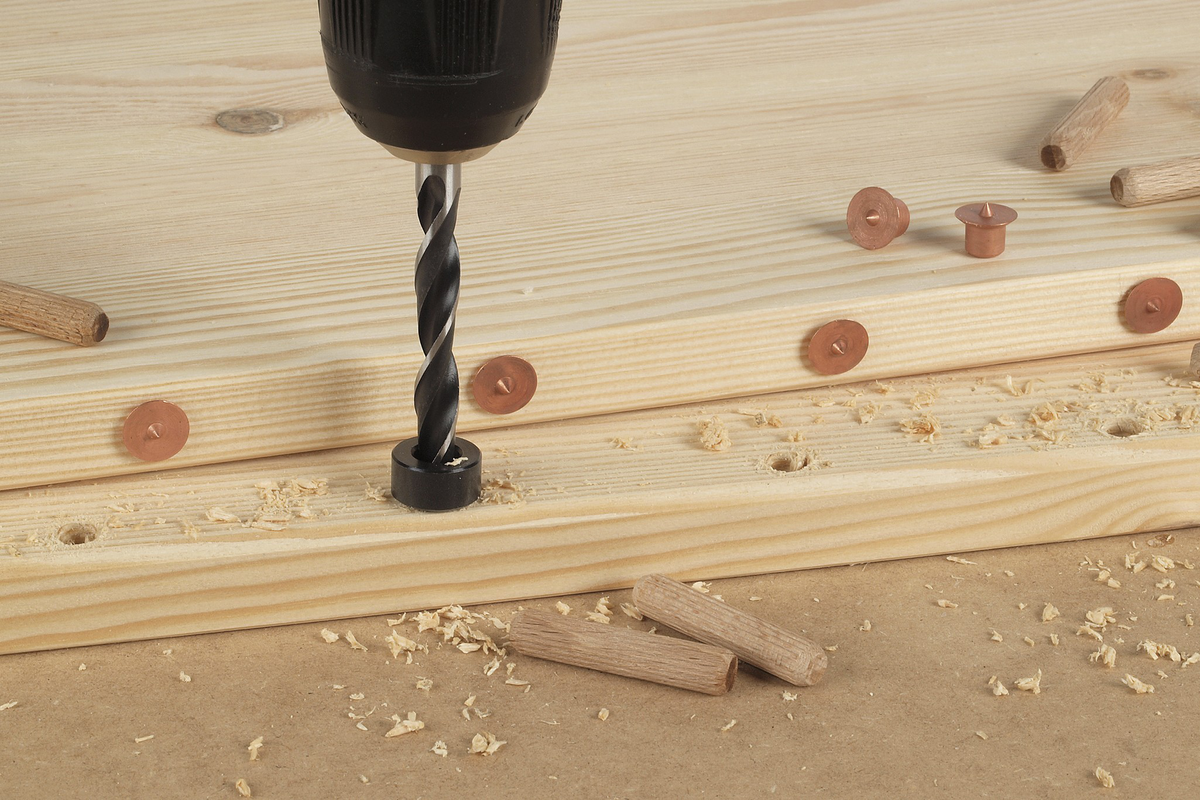 Wood Twist Drill Bit Set 6 Pcs.