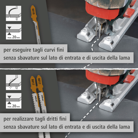 Jigsaw Blade Project Set for Making Furniture, 3 Pcs. (it)