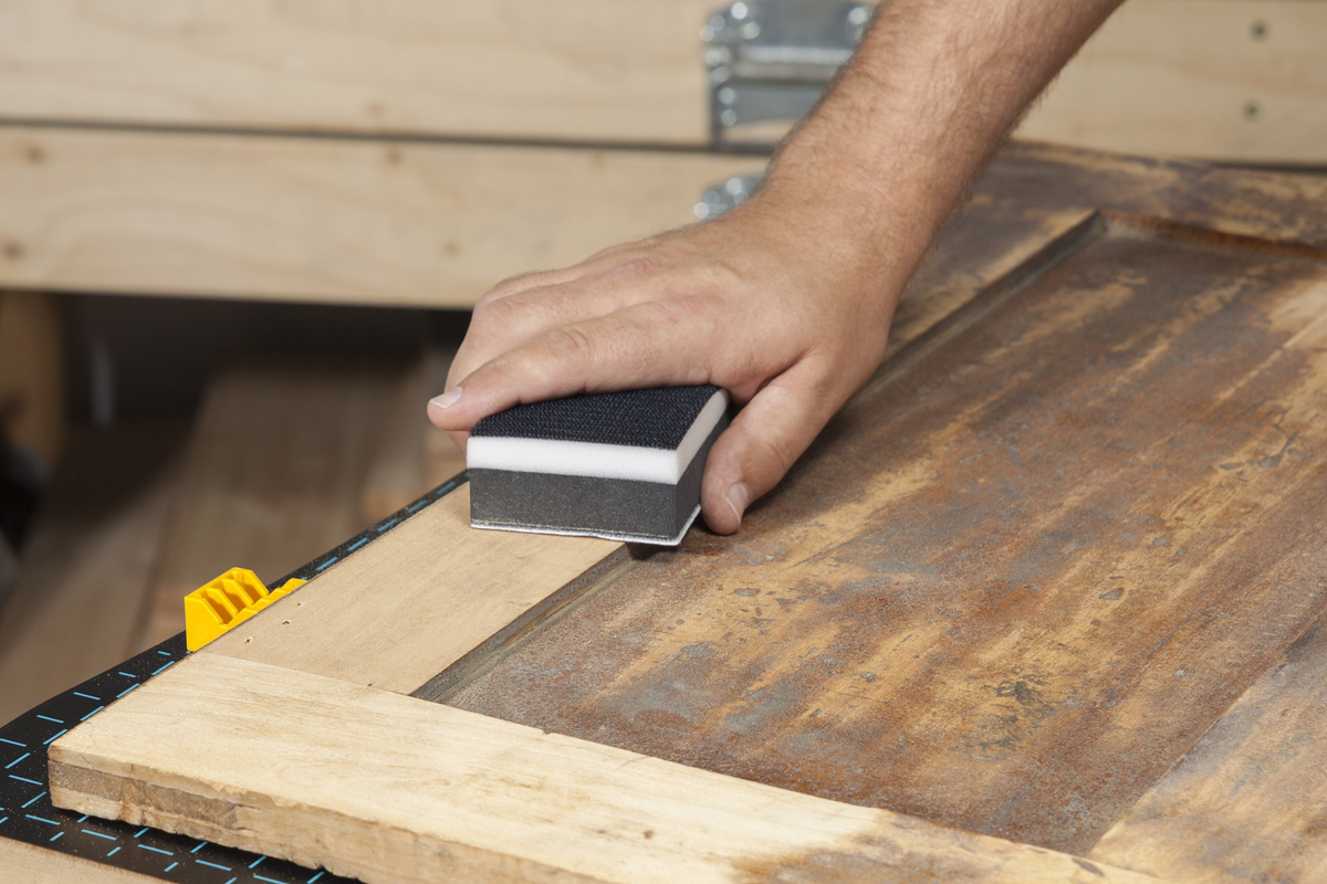 Easy-Fix Sanding Sheets for Wood/Metal, 125x70 mm
