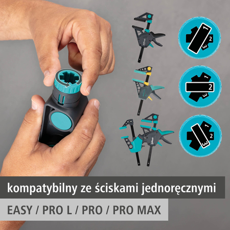 One-Hand Clamp Connector (pl)