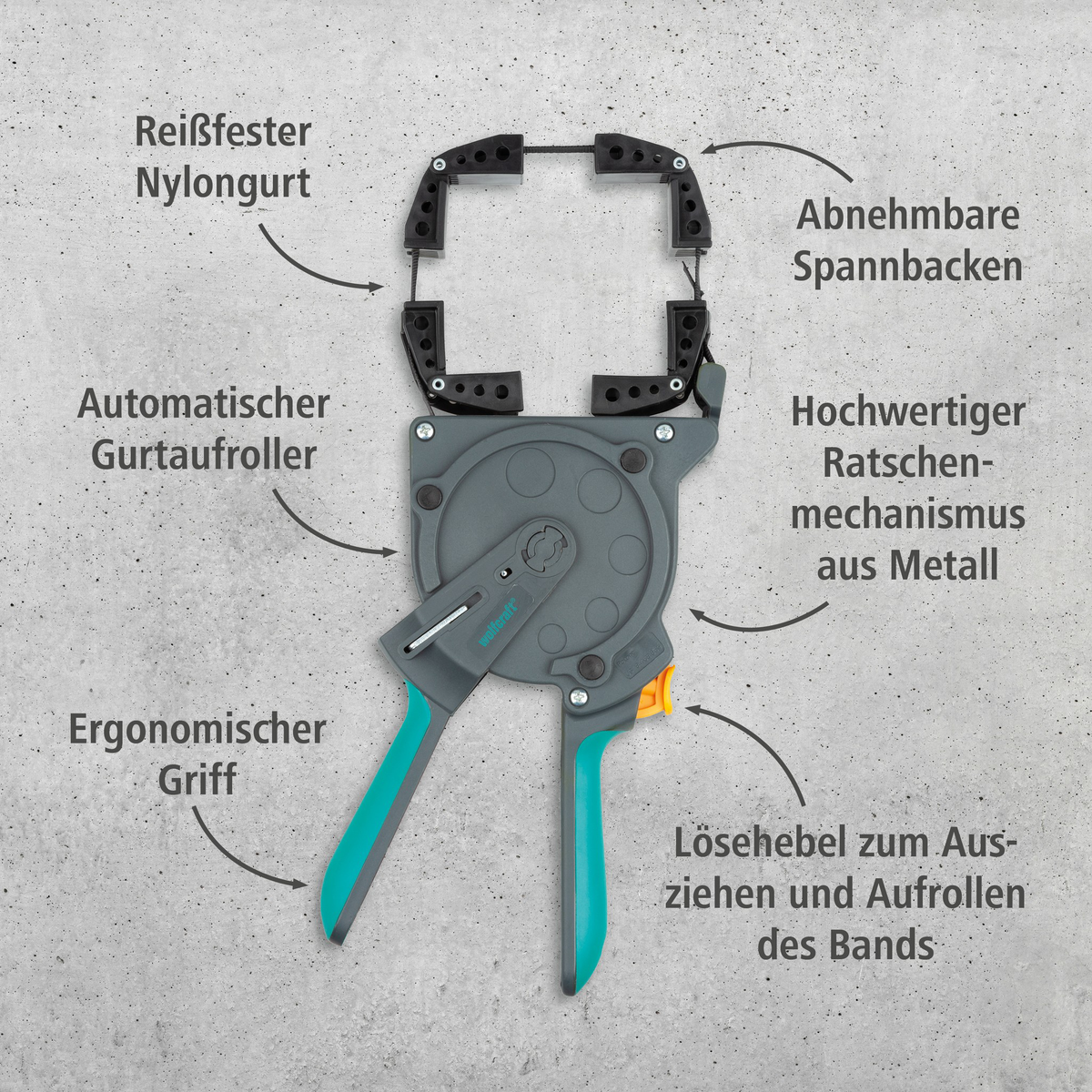 One-Hand Frame Clamp (de)