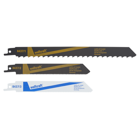 Sabre Saw Blade Set 3 Pcs. - Image 1