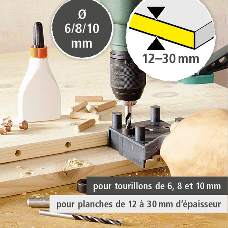 Universal Dowelmaster Set (fr)