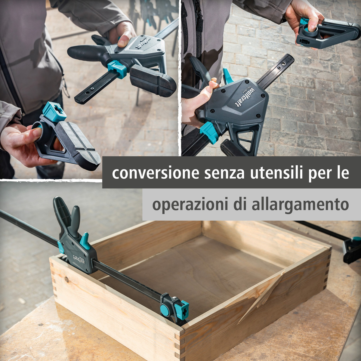 PRO MAX One-Hand Clamp (it)