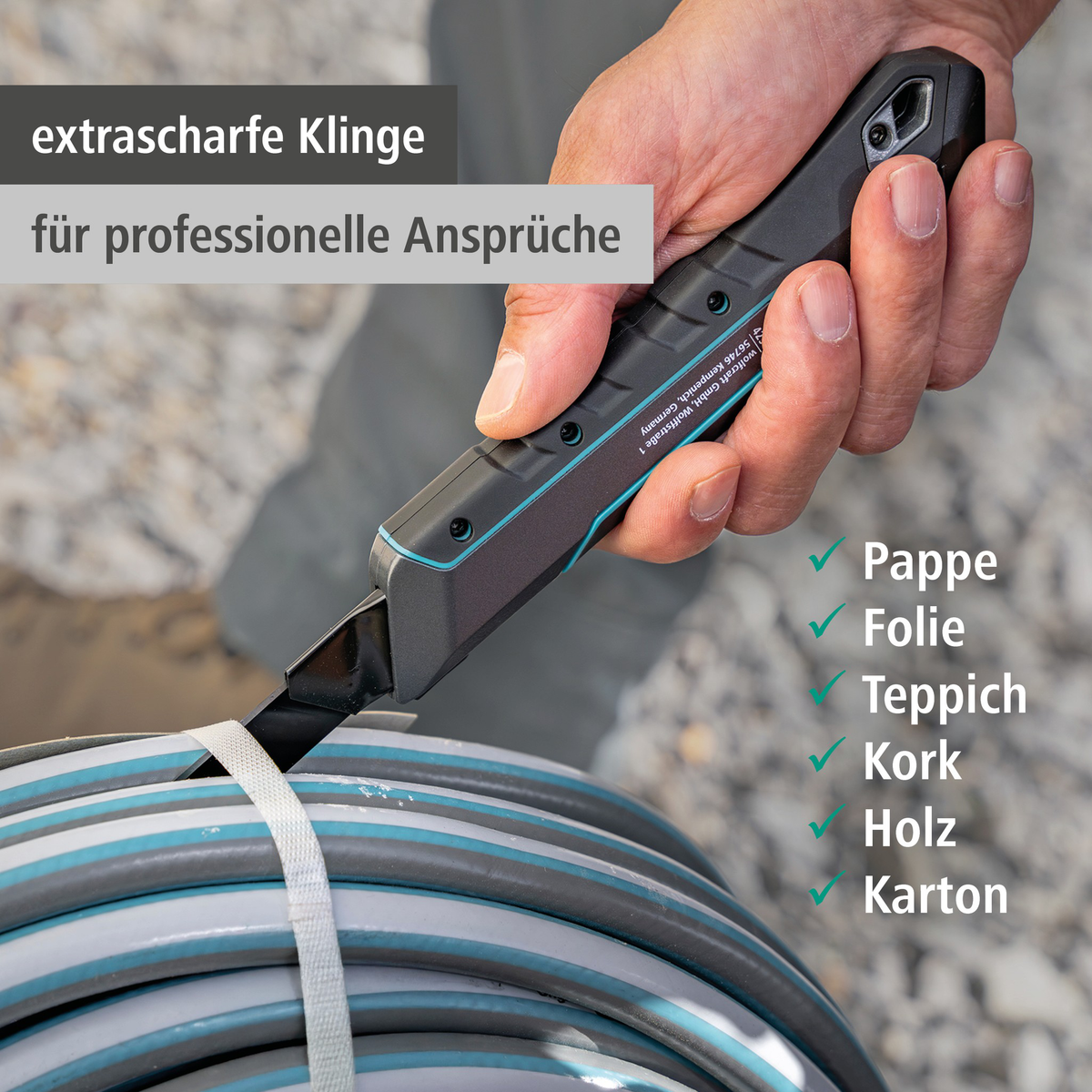 Snap-Off Blade Knife PRO SAFETY, 18 mm (de)