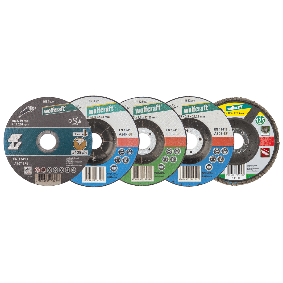 Starter Set for Angle Grinder, 5 Pcs. - Image 1