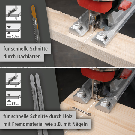 Jigsaw Blade Project Set for Demolition Work, 3 Pcs. (de)