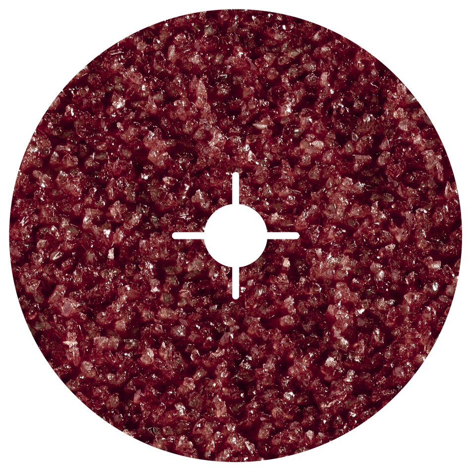 5 Fibre Sanding Discs for metal, Ø 115 mm, grain 24