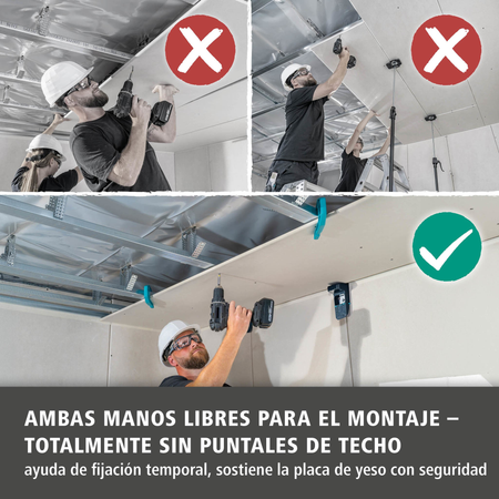 Drywall Installation Set for Ceiling Panels (es)
