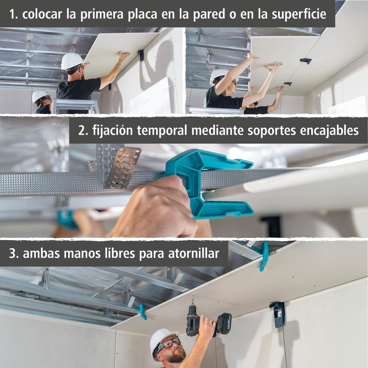 Drywall Installation Set for Ceiling Panels (es)