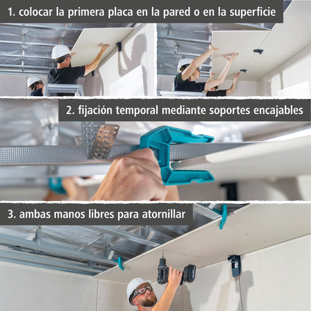 Drywall Installation Set for Ceiling Panels (es)