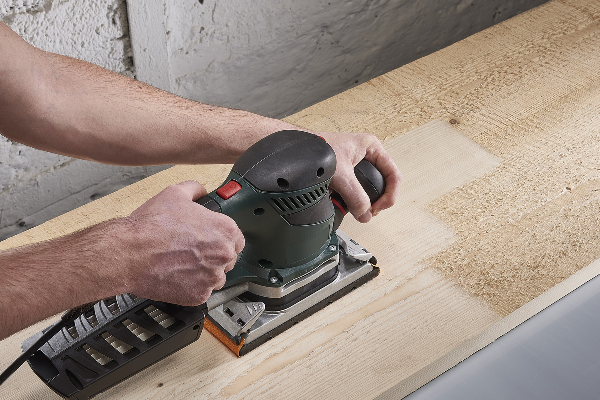 8 Easy-Fix Sanding Sheets for Wood/Metal, 93 x 230 mm