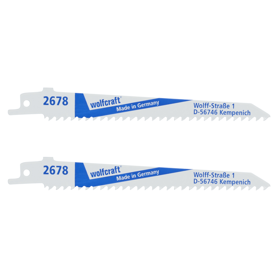 BIM Sabre Saw Blades, wood with nails, plastics, rough curved cut - Image 1