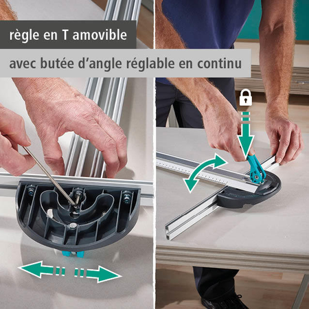 T-square with parallel cutter (fr)