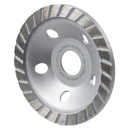 Diamond Cup Wheel Standard”, Ø 105 mm