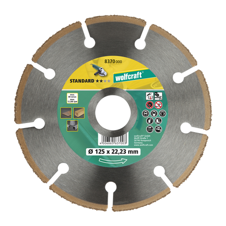 Tungsten Carbide Cutting Disc Standard”, Ø 125 mm