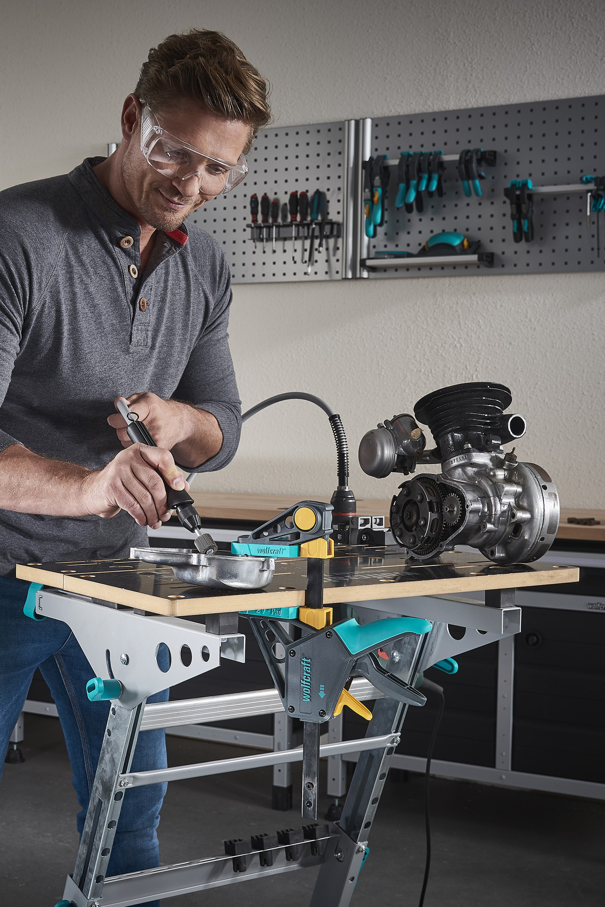 Rotary Flap Wheel Sander