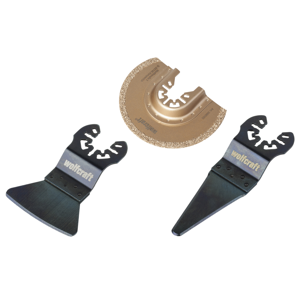 Vibration Saw Set for Joint Repairs “Standard” 3 Pcs., universal receptacle - Image 1