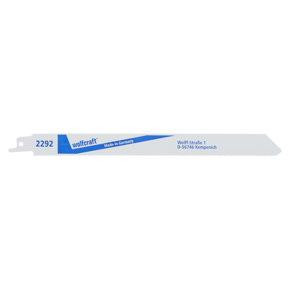 BIM Sabre Saw Blades, non-ferrous metal and cast pipes, fine flush cut - Image 1