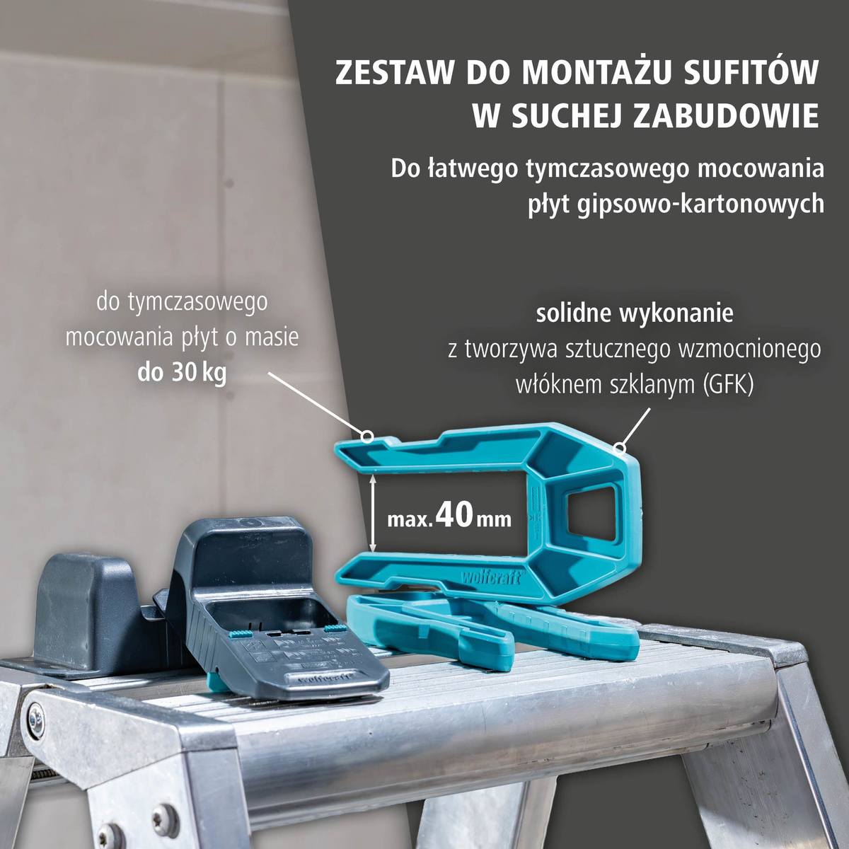 Drywall Installation Set for Ceiling Panels (pl)