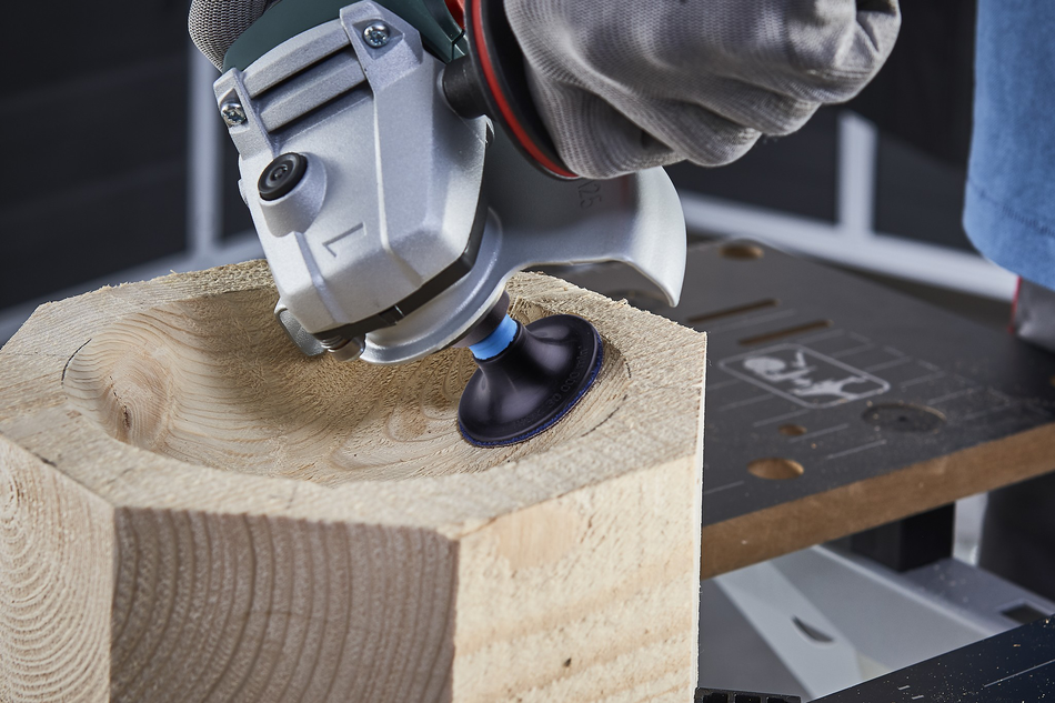 8 Grinding Attachments With Screw-In Mandrel, Ø 50 mm