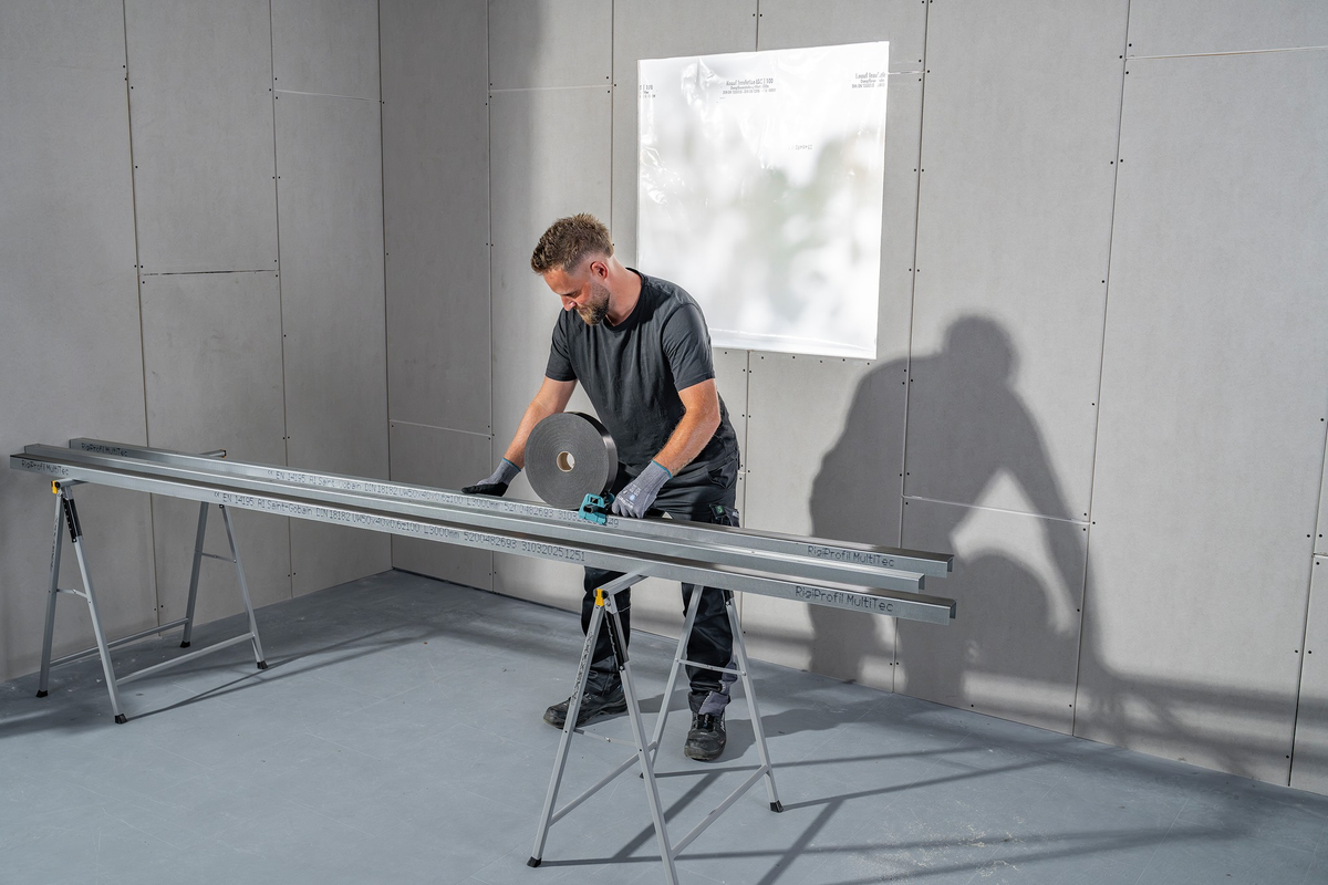 Drywall Installation Aid for Sealing Tapes