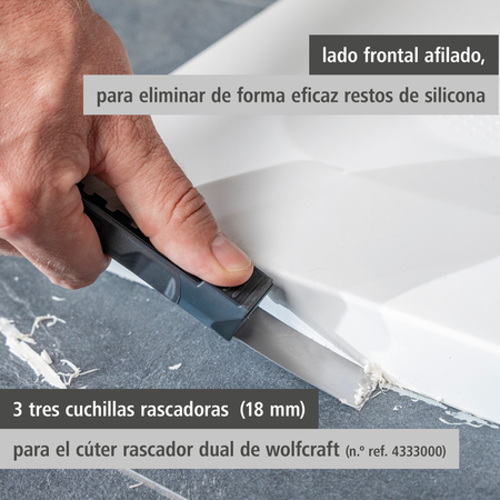 Scraper Blades, 18 mm (es)