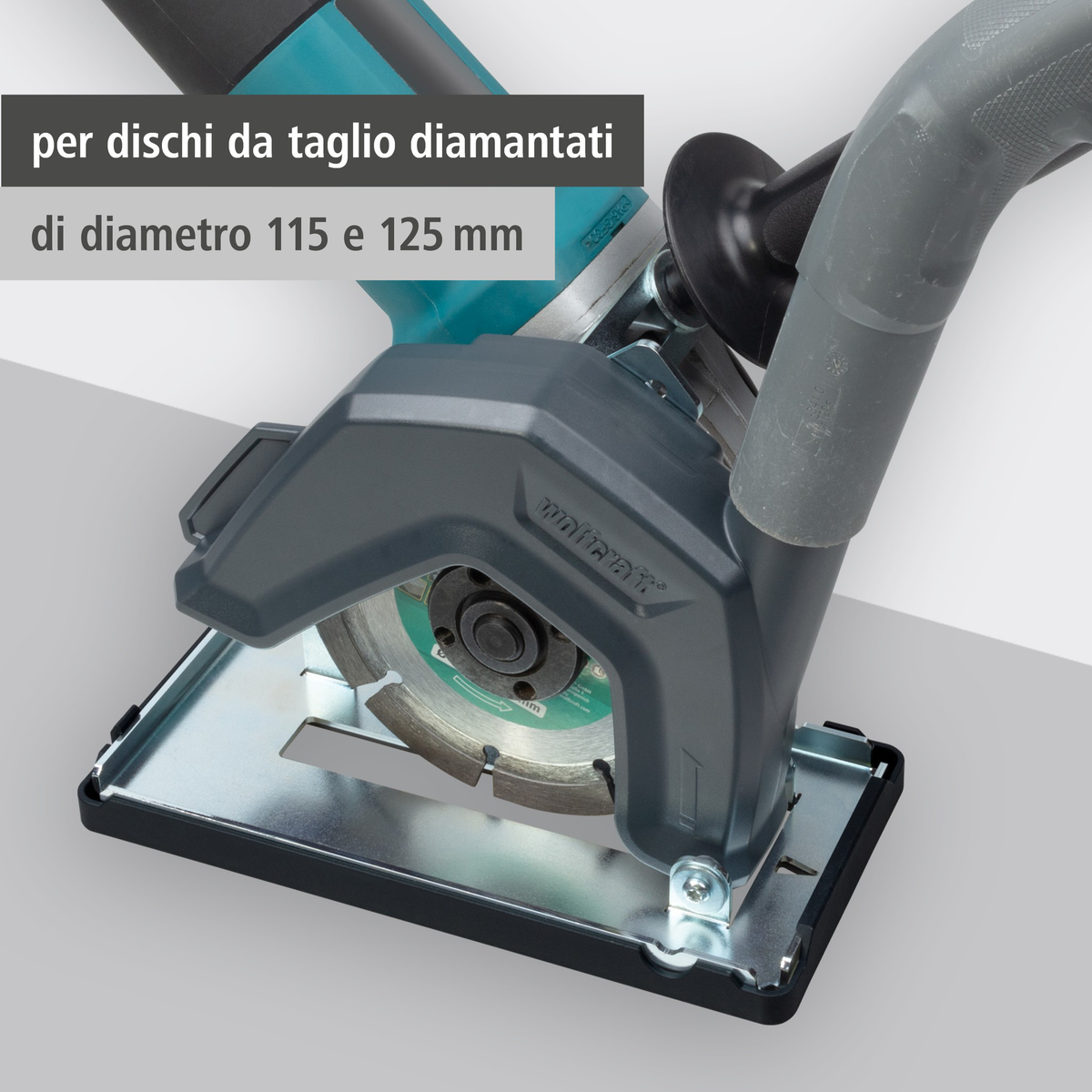 Extraction Hood With Guide Block for Angle Grinder (it)