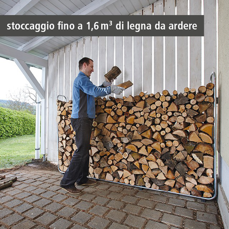 Modular XXL Stacking Aid for Firewood (it)