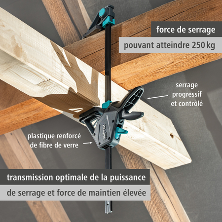 PRO MAX One-Hand Clamp (fr)