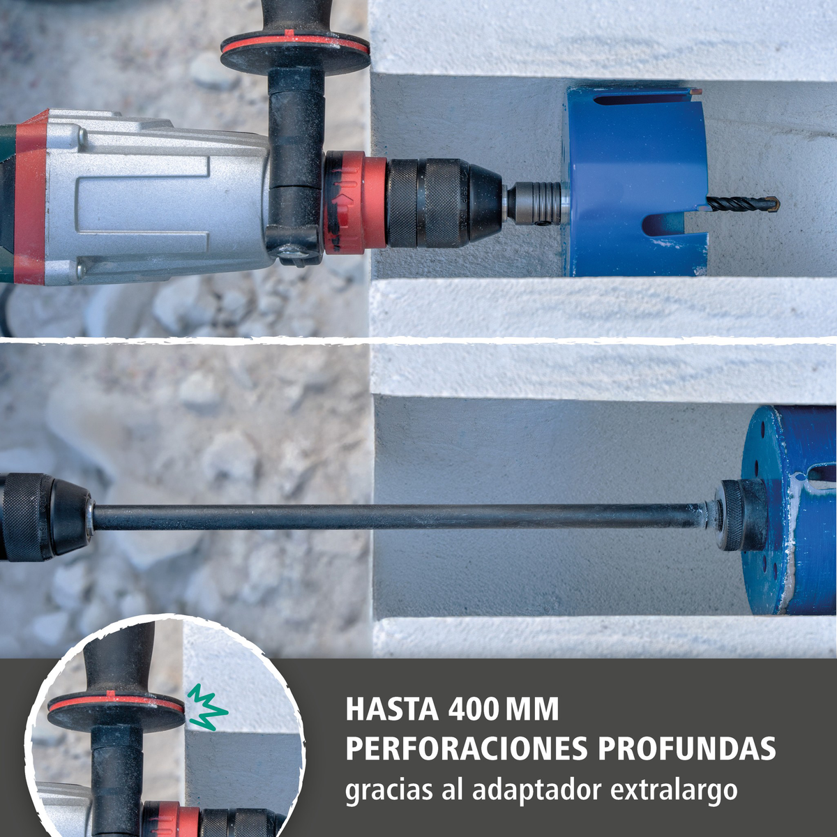 Extra-Long Mandrel (es)