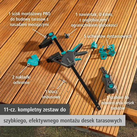 PRO Deck Building Set, 11 pcs. (pl)