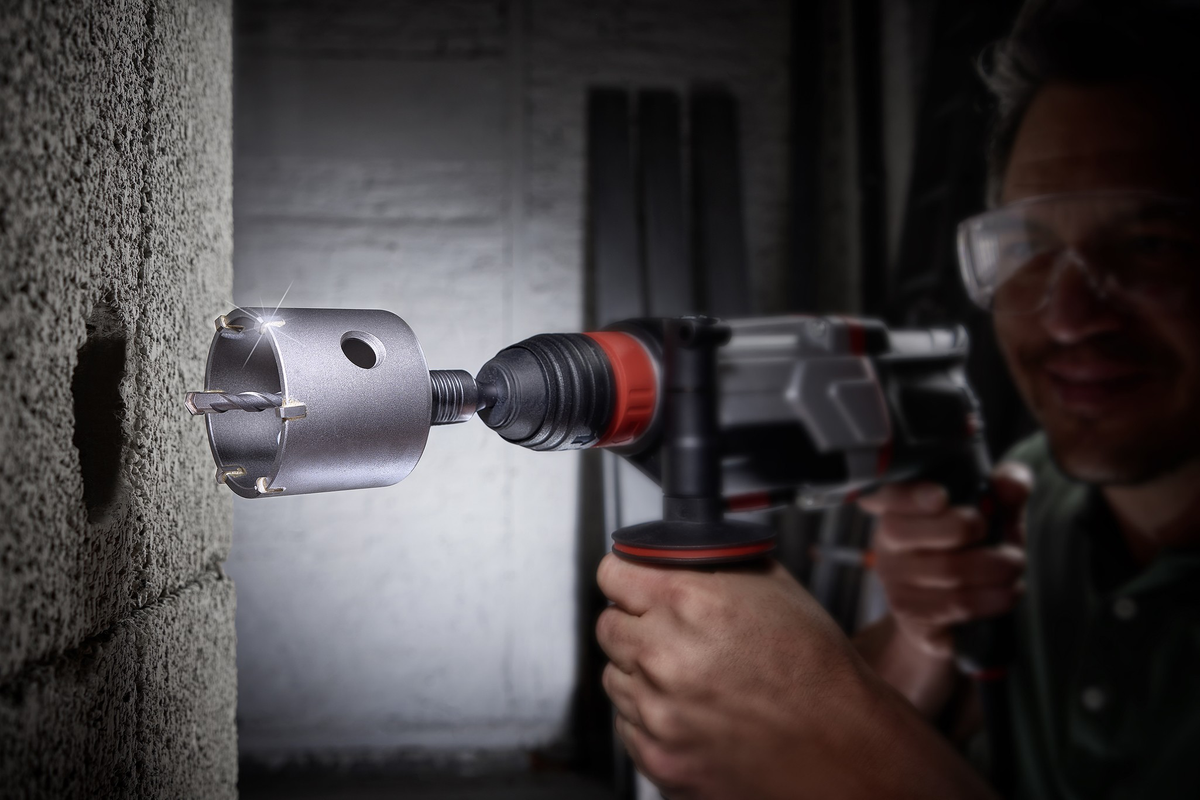 SDS Plus Mandrel With Centring Drill Bit, Ø 8 mm - Image 2