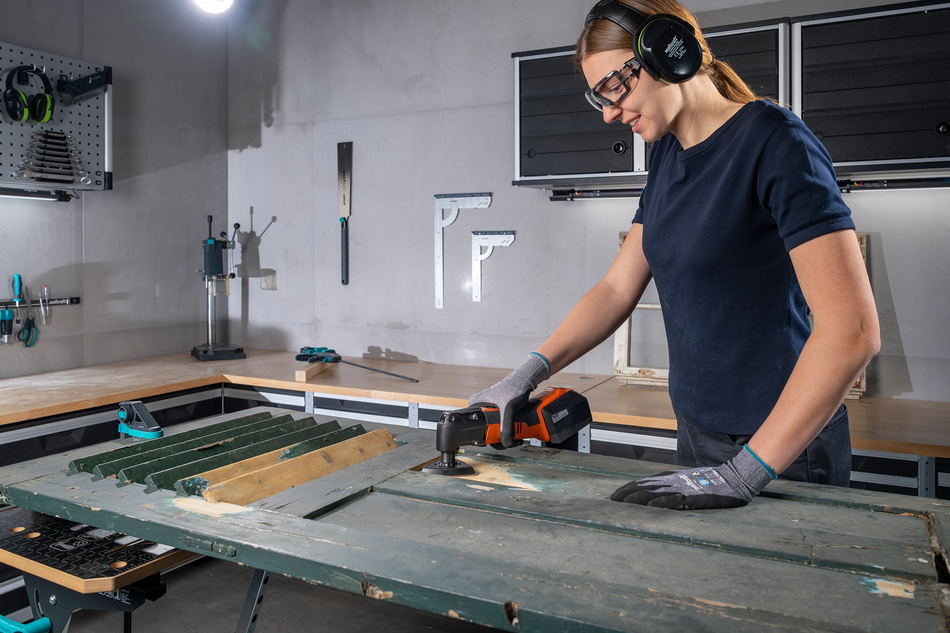 Easy-Fix Delta Sanding Plate, 95 mm